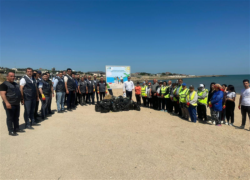 В Азербайджане побережья Каспия и ряда рек очищены от мусора - ФОТО