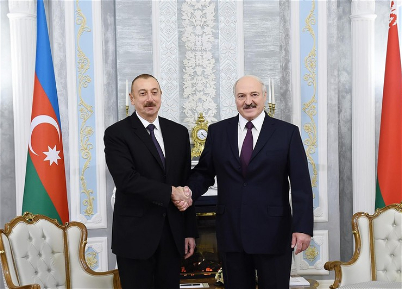 Состоялся обмен письмами между президентами Азербайджана и Беларуси