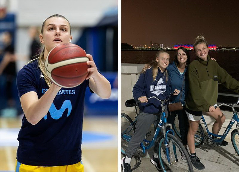 История Александры Молленхауэр. Американка, которая выросла в Азербайджане, теперь выступает за сборную по баскетболу