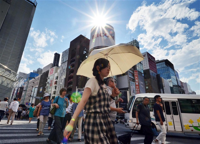 В Японии из-за жары госпитализировали тысячи человек