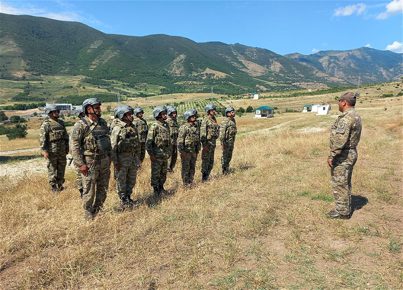 ВС Азербайджана завершили учебные сборы с военнообязанными - ФОТО - ВИДЕО