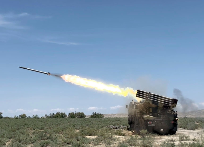 Ракетно-артиллерийские подразделения ВС Азербайджана выполнили огневые задачи - ВИДЕО