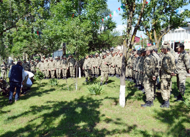 В Азербайджанской армии проведены мероприятия по случаю Гурбан байрамы - ФОТО