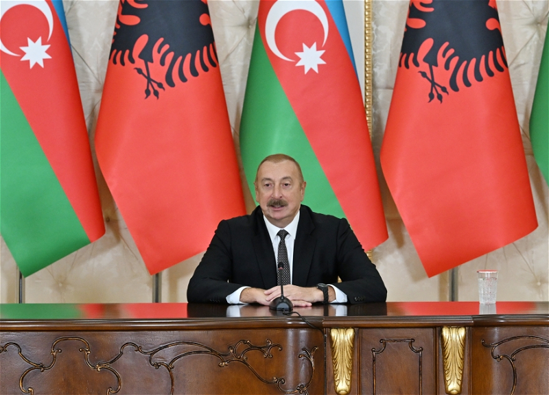 Президент Ильхам Алиев: К концу этого года будет готово технико-экономическое обоснование проекта газификации Албании