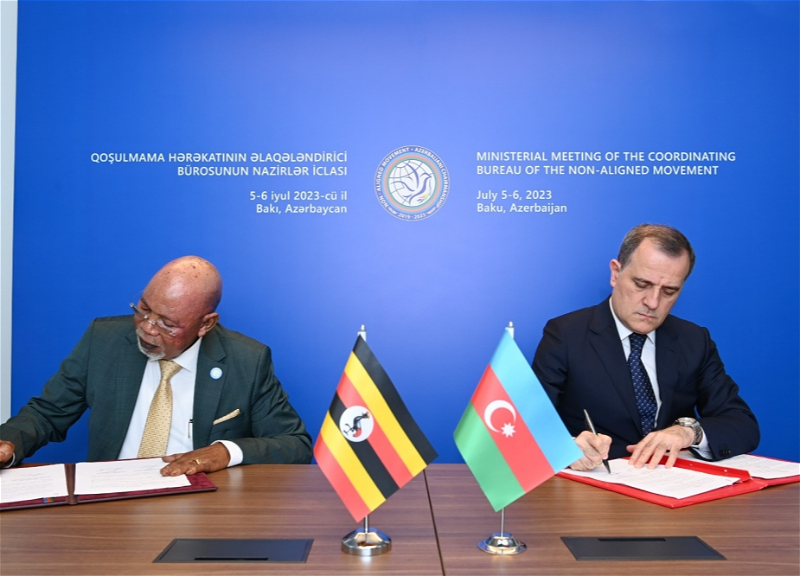 МИД Азербайджана и Уганды подписали Меморандум о взаимопонимании