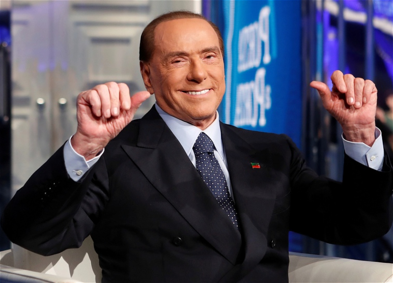 В Италии появится первая улица Берлускони