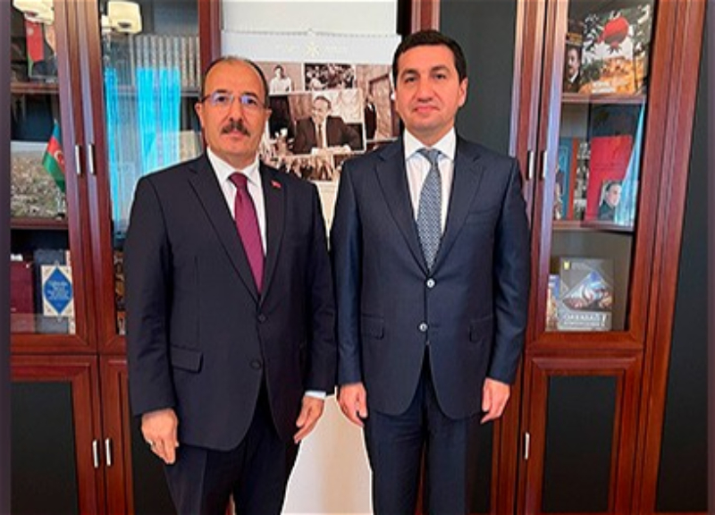 Азербайджана обсудил региональные вопросы с послом Турции - ФОТО