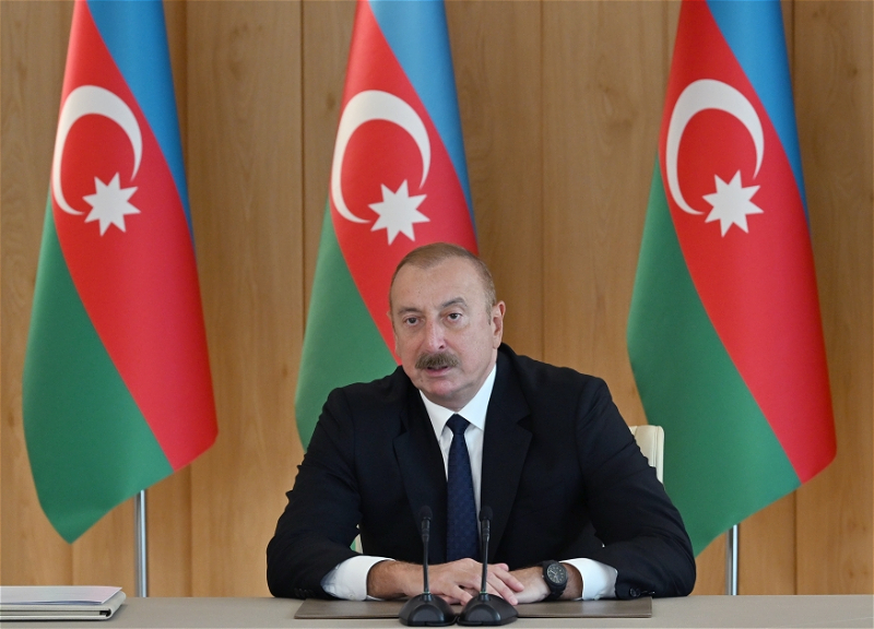 Ильхам Алиев: Мы уже присутствуем в Черном море