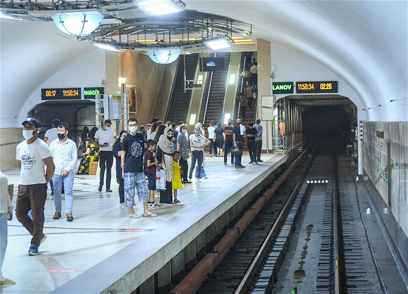 Объявлено количество пассажиров, воспользовавшихся бакинским метро в первом полугодии