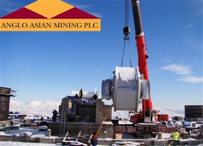 Anglo Asian Mining plc сократила в I полугодии добычу золота в Азербайджане почти на 19%