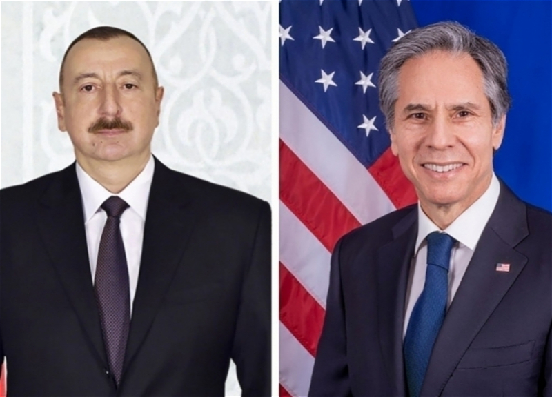 Ильхам Алиев и Энтони Блинкен обсудили детали диалога между Азербайджаном и Арменией