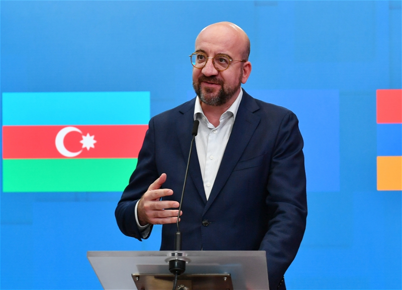 Шарль Мишель выступил с заявлением по итогам встречи с лидерами Азербайджана и Армении - ФОТО