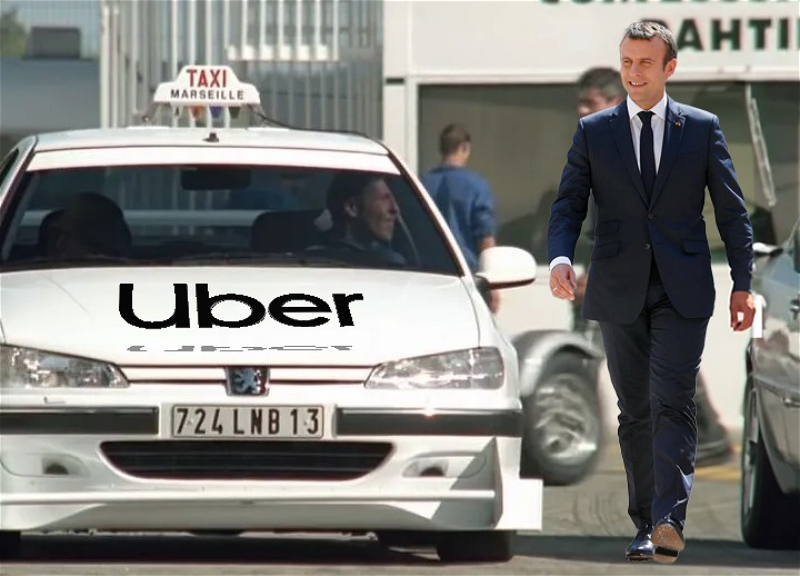 «Такси»: Макрон – в главной роли в остросюжетном детективе с «файлами Uber»