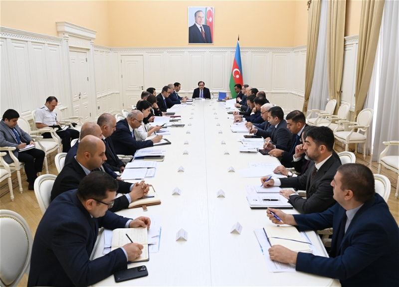 В Кабмине Азербайджана состоялось заседание по Нахчывану - ОТО