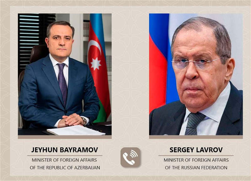 Состоялся телефонный разговор между главами МИД Азербайджана и РФ