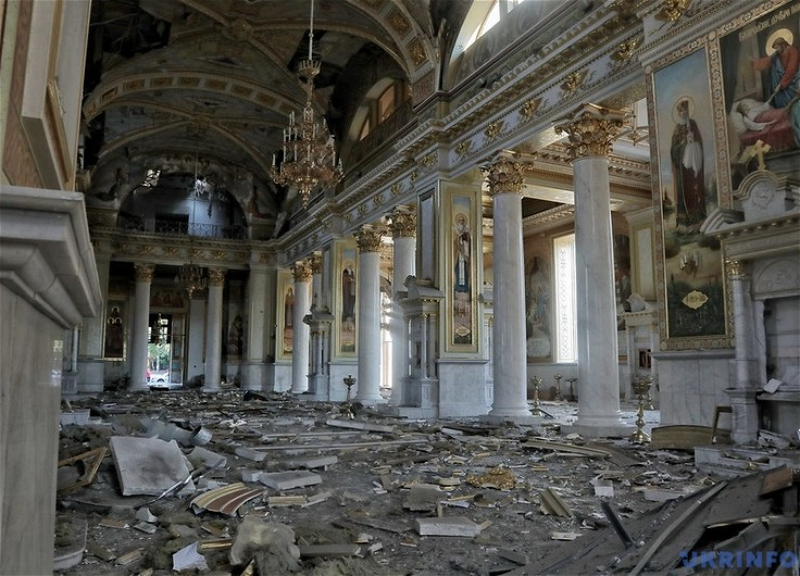 В результате ракетной атаки РФ в Одессе разрушен Спасо-Преображенский кафедральный собор - ФОТО - ВИДЕО