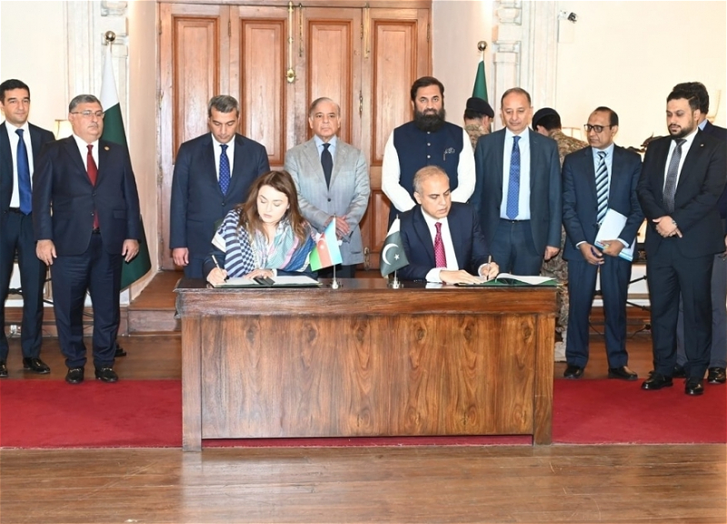 Между Азербайджаном и Пакистаном подписано соглашение о поставках сжиженного природного газа