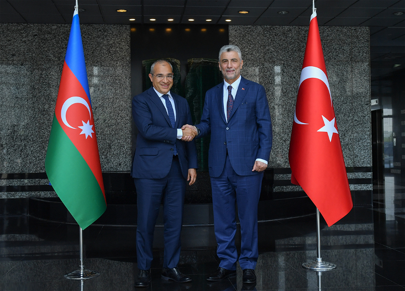 Азербайджанская делегация находится с визитом в Турции - ФОТО