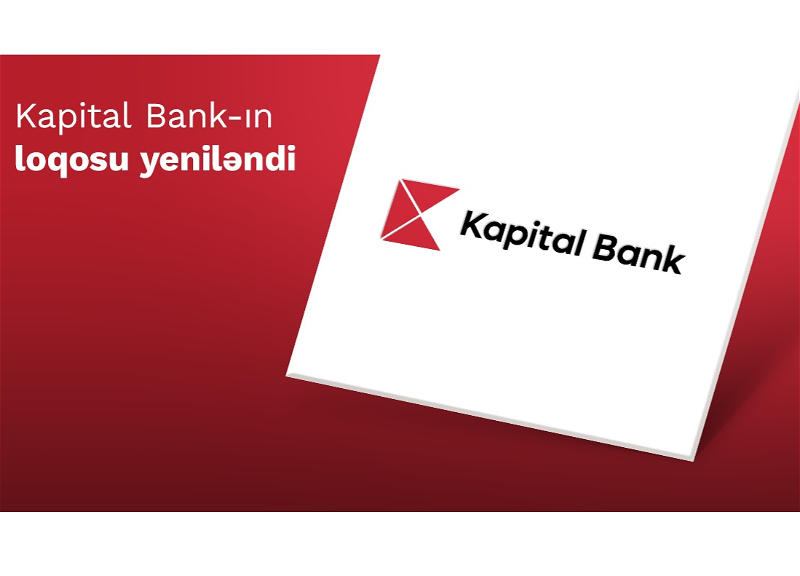 Kapital Bank loqosunu yenilədi