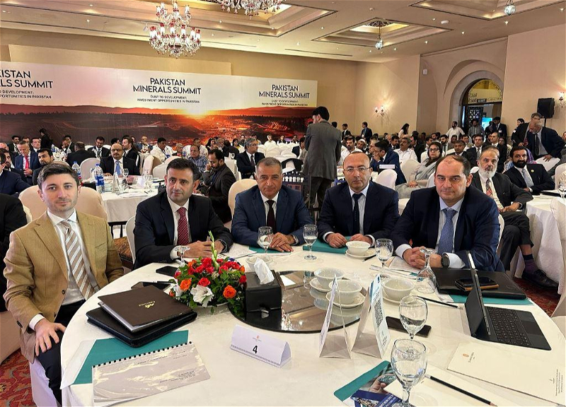 ЗАО AzerGold представлено на Пакистанском минеральном инвестиционном саммите – ФОТО
