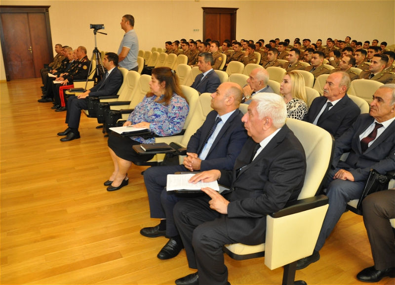 FHN-in Akademiyasının məzunları püşkatma yolu ilə vəzifələrə təyin olunublar