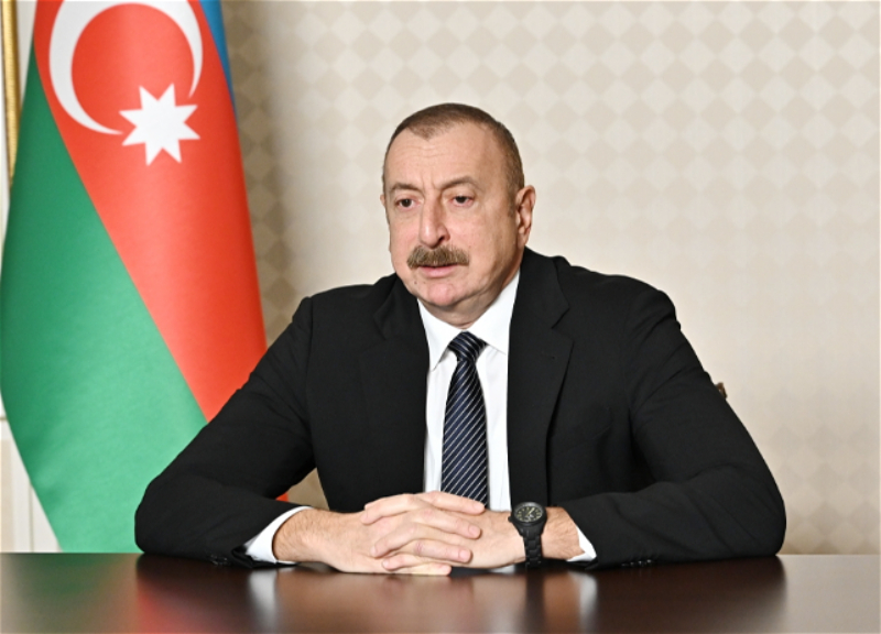 İlham Əliyev Bərdə rayonuna səfər edib