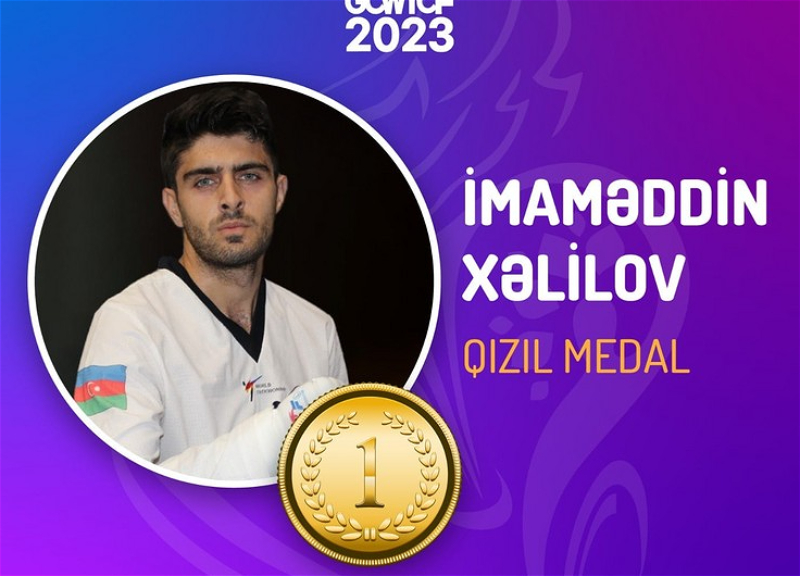 Parataekvondoçusumuz beynəlxalq turnirdə qızıl medal qazanıb