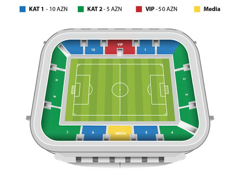 Поступили в продажу билеты на матч Азербайджан - Бельгия