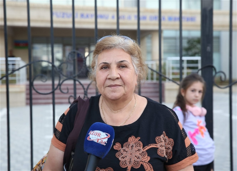 Жительница Физули: Сегодня мы с гордостью возвращаемся в родной край