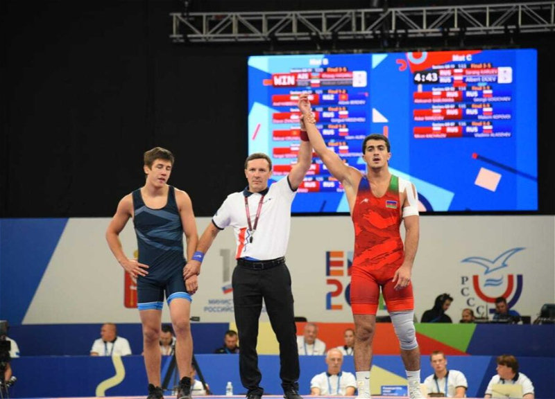 Азербайджанские борцы завоевали 4 медали в Екатеринбурге