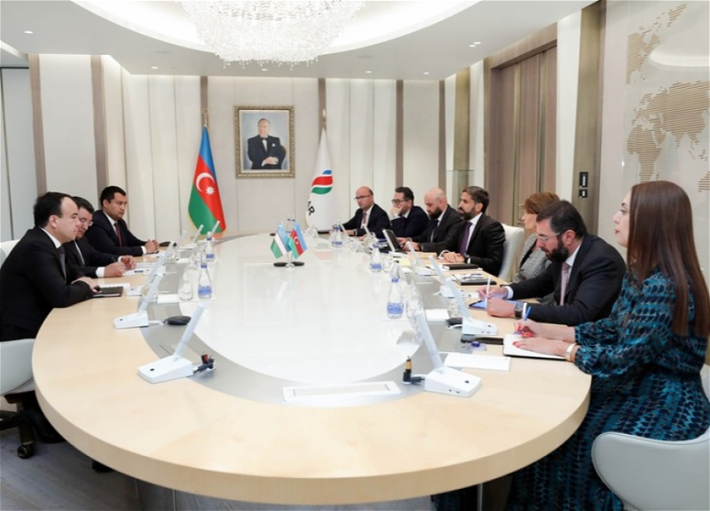 Президент SOCAR встретился с министром энергетики Узбекистана - ФОТО