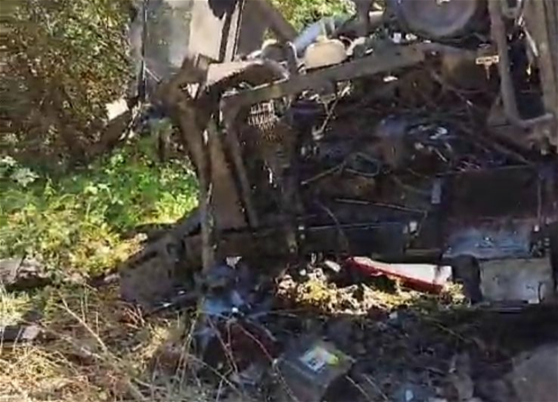 Ведется расследование по факту подрыва трактора на мине на освобожденной от оккупации территории Ходжалы - ФОТО - ОБНОВЛЕНО