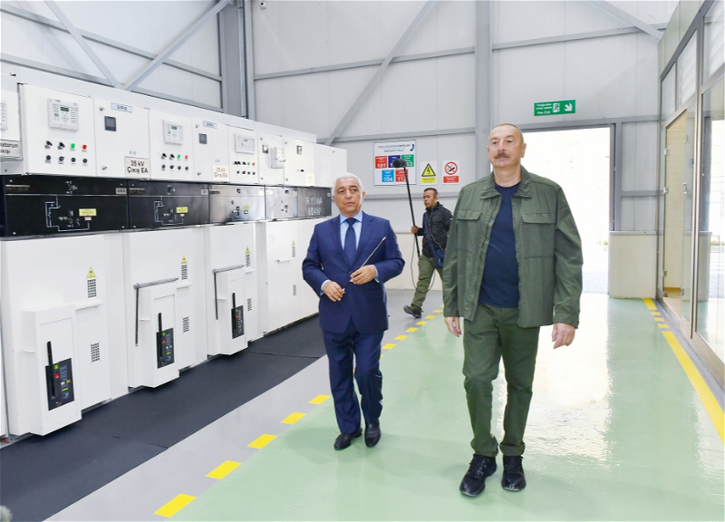 Ильхам Алиев принял участие в открытии малых гидроэлектростанций «Чираг-1» и «Чираг-2» в Кяльбаджаре - ФОТО
