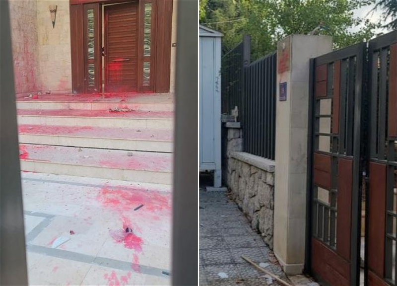 Армяне совершили провокацию против посольства Азербайджана в Ливане - ФОТО - ВИДЕО
