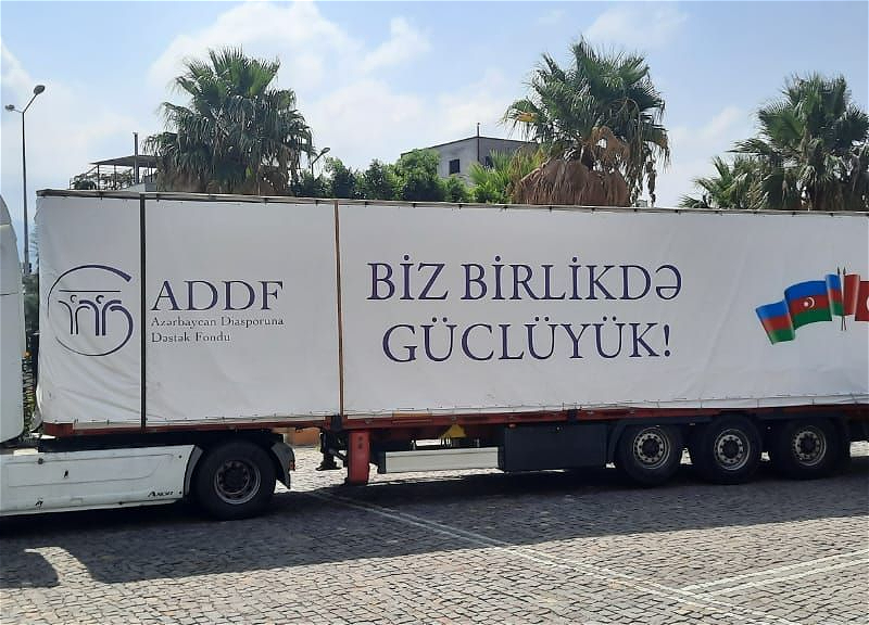 Фонд поддержки азербайджанской диаспоры оказал гуманитарную помощь турецкой провинции - ФОТО