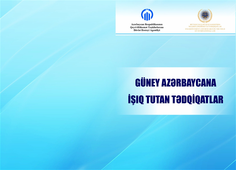 Güney Azərbaycanla bağlı yeni kitabça nəşr olunub