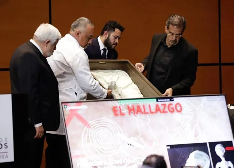 В Конгрессе Мексики показали древние тела инопланетян - ВИДЕО