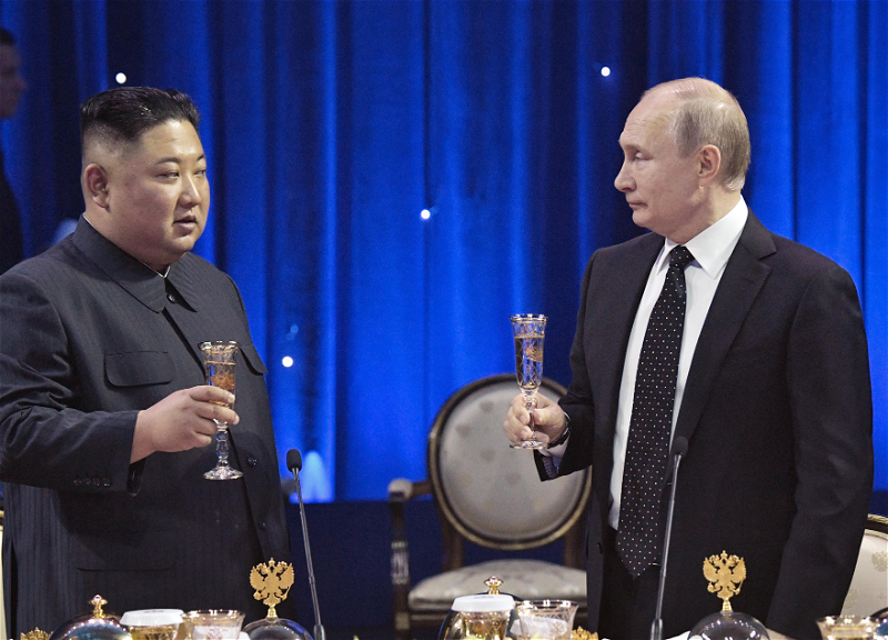 Путин угостил Ким Чен Ына пельменями