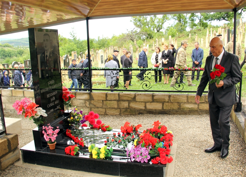 В Гусаре отметили годовщину героической гибели шехида Шаира Гейдарова – ФОТО