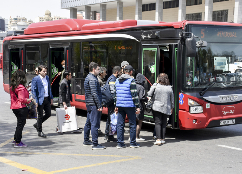 Azərbaycanda sərnişindaşıma 16 % artıb