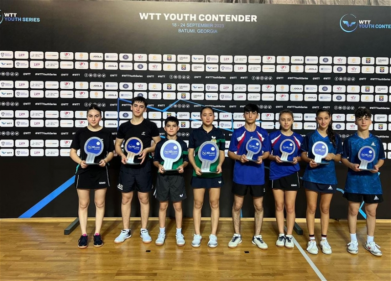 Azərbaycan Stolüstü tennisçiləri “WTT Youth Contender” turnirində daha 4 medal qazanıb