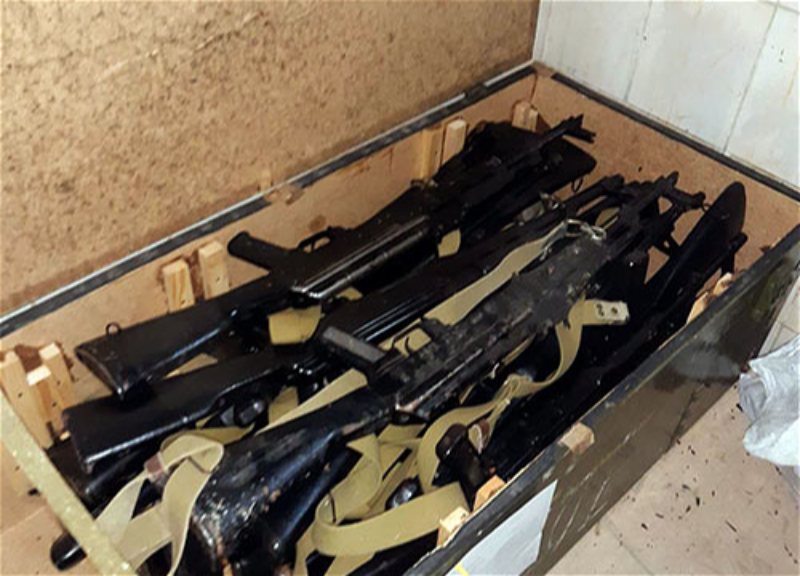 На территории незаконно действовавшей в Кяльбаджаре компании обнаружены боеприпасы - ФОТО - ВИДЕО