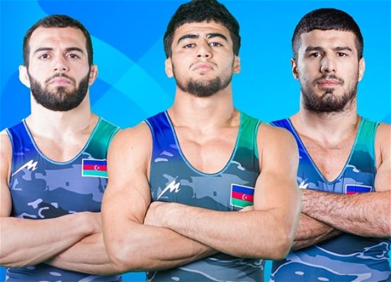 Азербайджанские борцы завоевали ещё три медали чемпионата мира