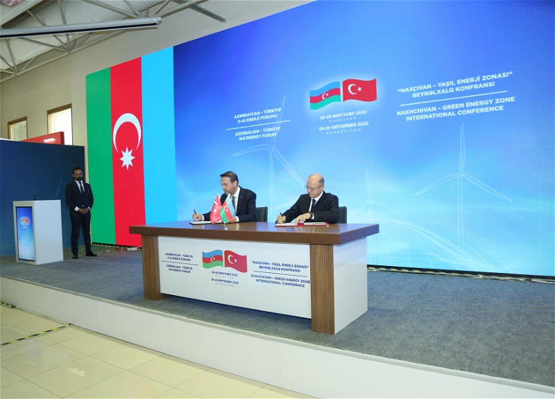 На III Азербайджано-турецком энергетическом форуме подписаны важные документы - ФОТО