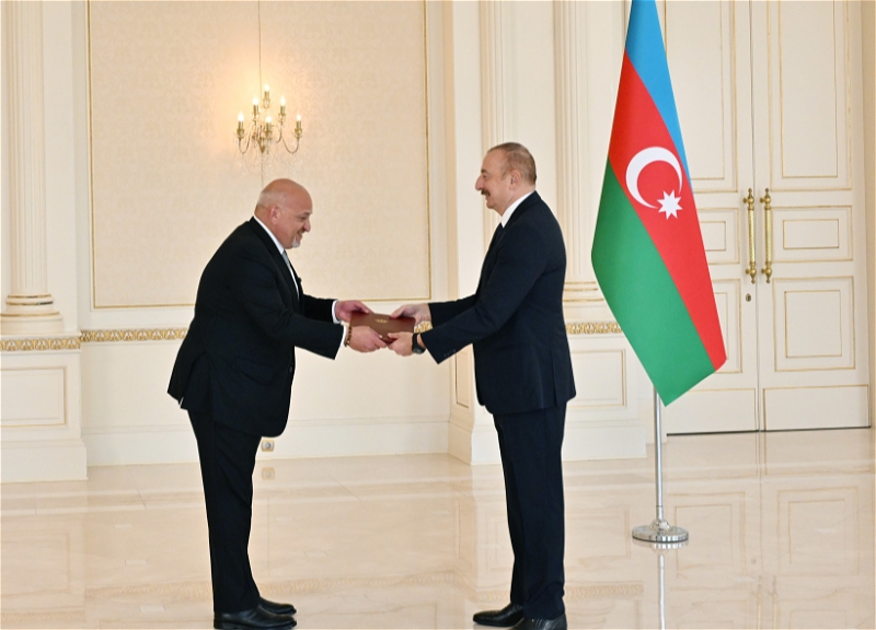 Президент Азербайджана принял верительные грамоты нового посла Иордании - ФОТО