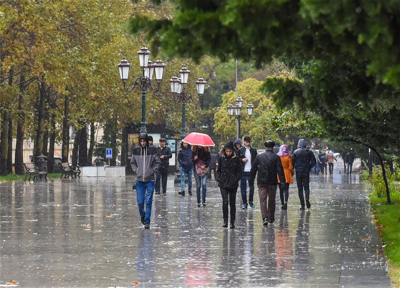 Погода на среду: В Баку будет дождливо и ветрено