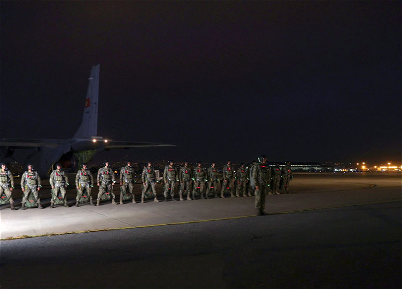 Азербайджанские военнослужащие участвуют в учениях Erciyes 2023
