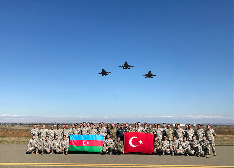 Турецкие F-16 прибыли в Азербайджан для участия в учениях «Мустафа Кемаль Ататюрк-2023»