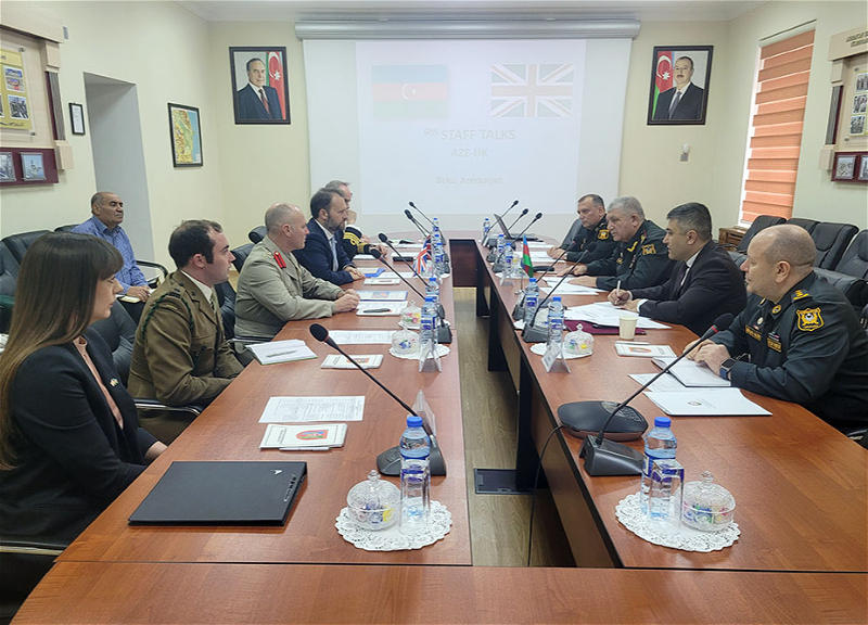 Минобороны Азербайджана и Великобритании провели штабные переговоры