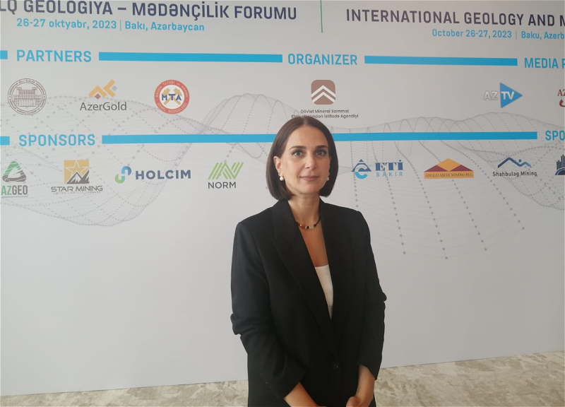 Айтен Сеидова: «Правительство Азербайджана всесторонне поддерживает развитие горнодобывающей промышленности»